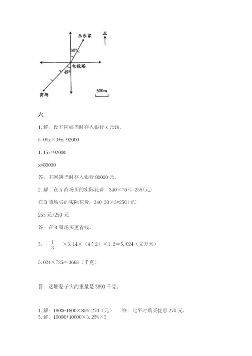 张家港常青藤小升初数学试卷（精练）.docx