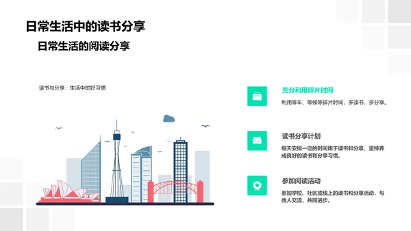 阅读分享的价值PPT模板
