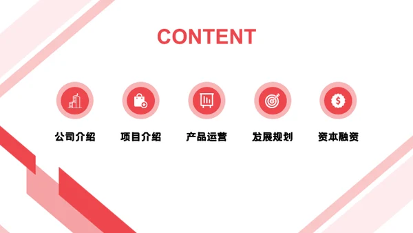 项目招商商业计划书通用PPT模版