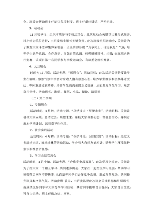 班级未来三年发展规划方案.docx