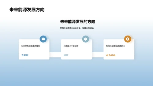 绿色能源：未来之选