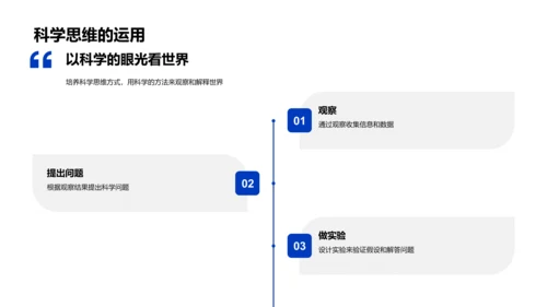 科学启蒙讲座PPT模板