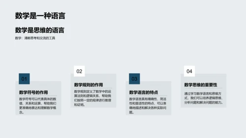 实用数学讲解PPT模板