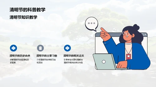 清明节教学策略