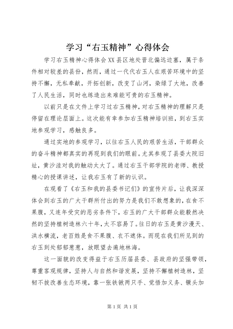 学习“右玉精神”心得体会 (2).docx