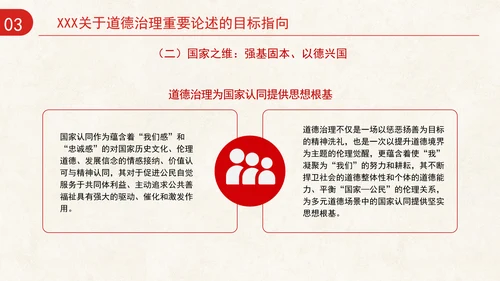 道德治理重要论述的时代意涵关系结构及目标指向专题党课PPT