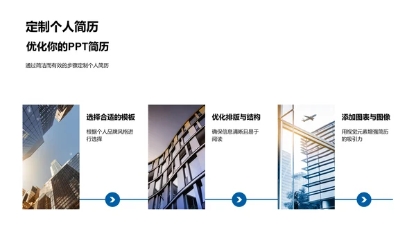 求职简历的秘诀PPT模板