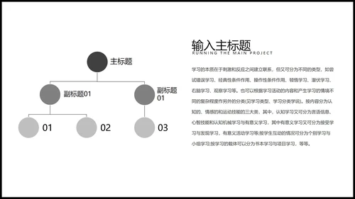 黑色简约风毕业论文答辩PPT模板