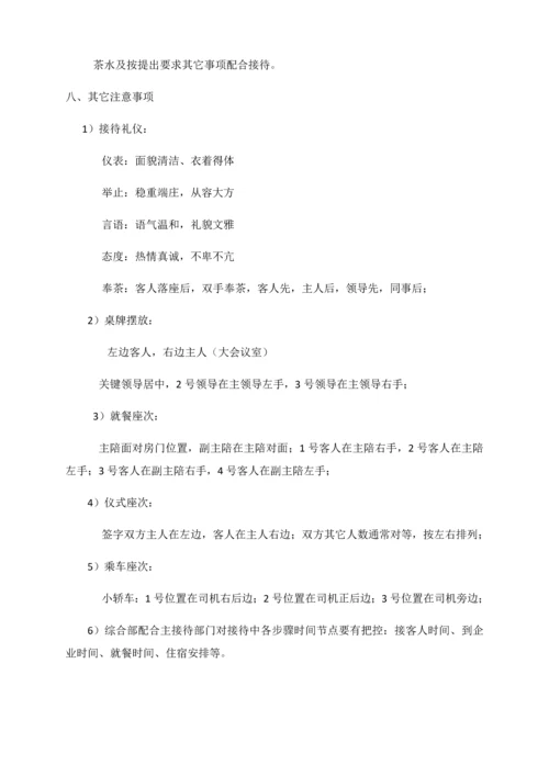 接待工作综合流程.docx