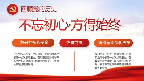 学习时代楷模弘扬奉献精神党课动态PPT模板