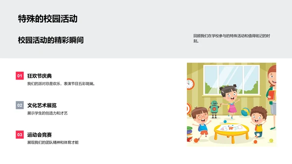 毕业纪念相册分享PPT模板