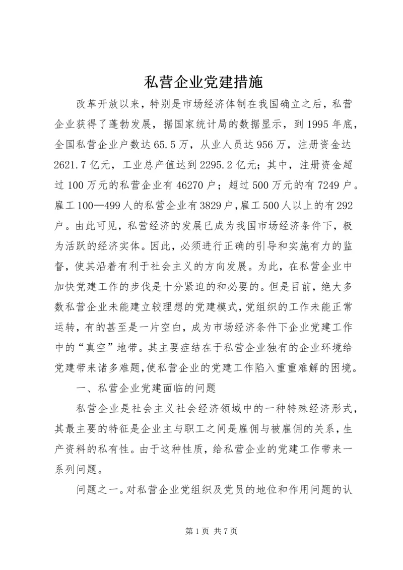 私营企业党建措施.docx