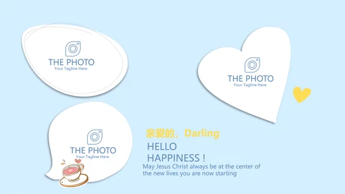蓝色医疗牙科口腔健康动态PPT