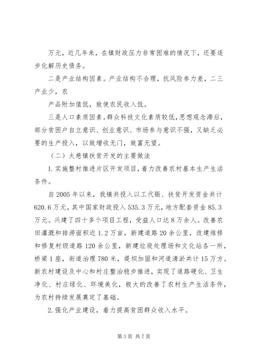 湖南扶贫开发网发布：XX县区扶贫开发工作调研报告.docx