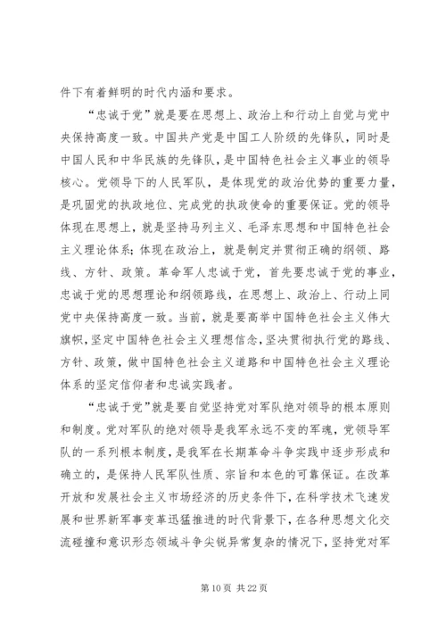 忠诚于党永不变质.docx