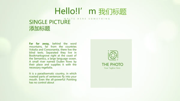 绿色清新芦荟面膜动态PPT