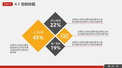 工程机械重工设备通用PPT模板