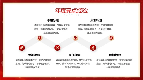 新年工作计划汇报红色通用PPT模板