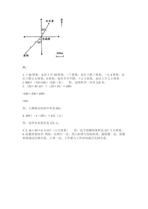 海南省【小升初】2023年小升初数学试卷附答案（综合题）.docx