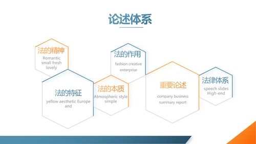 蓝色大气法律讲座知识学习教育动态PPT模板