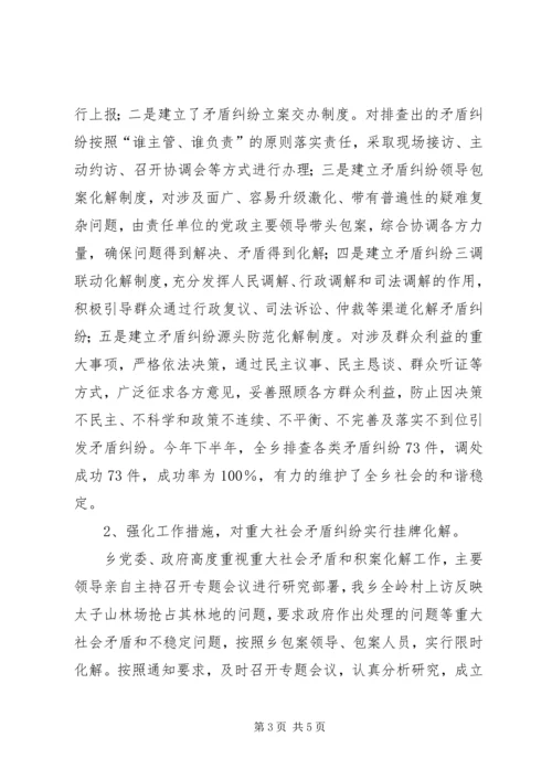 乡镇维护社会稳定工作总结.docx