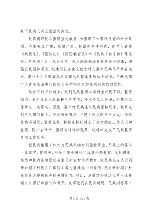 乡镇民兵组织工作总结.docx