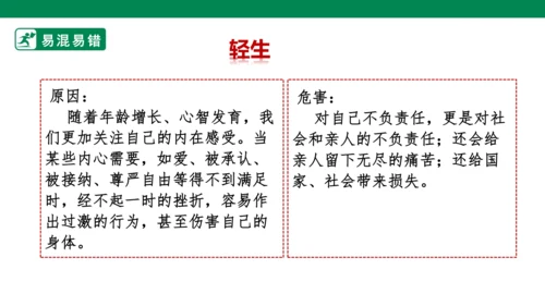 新课标七上第四单元生命的思考复习课件2023