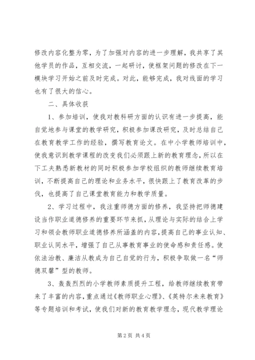 继续教育培训心得20XX年.docx