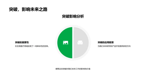 生物部门年中总结PPT模板