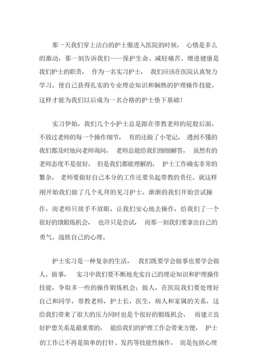 2021年护士实习总结模板汇总6篇.docx