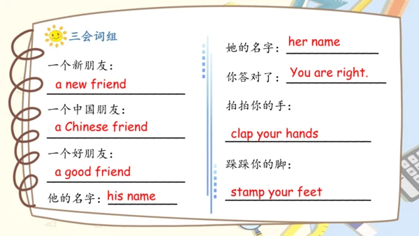 Unit 3 My friends 复习课件（单词+句型+语法+语音+阅读指导）（共100张PPT）