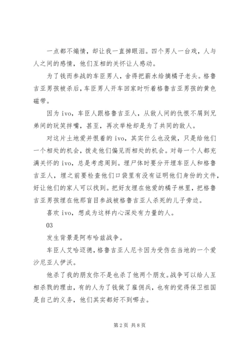 金橘观后感精选.docx