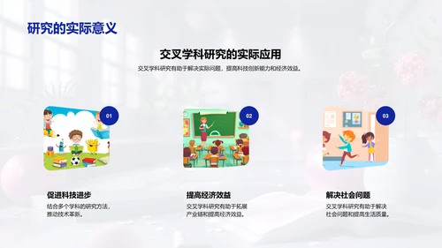 交叉学科研究答辩PPT模板