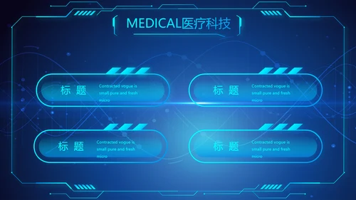 医疗科技信息化建设工作总结报告PPT