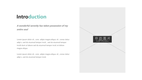 简约风医学医疗报告医院宣传动态PPT模板