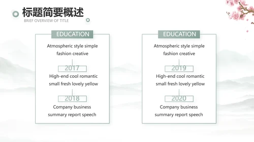 唯美江南中国风江南介绍宣传动态PPT
