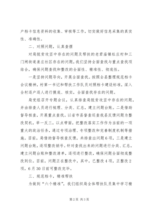 脱贫攻坚问题整改报告范文.docx