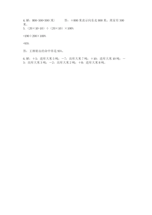 阜城县六年级下册数学期末测试卷标准卷.docx