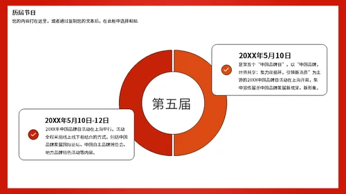 中国品牌日世界分享通用PPT模板