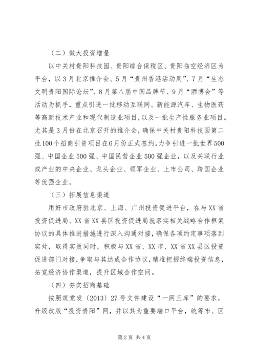 投资促进局年度招商引资工作计划.docx