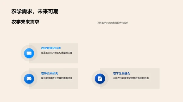 农学进阶：跨学科视角