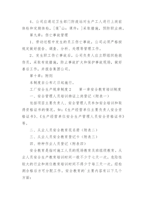 工厂安全生产规章制度_2.docx