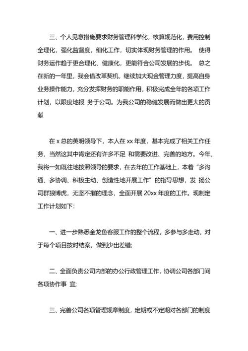 出纳工作计划怎么写范文.docx