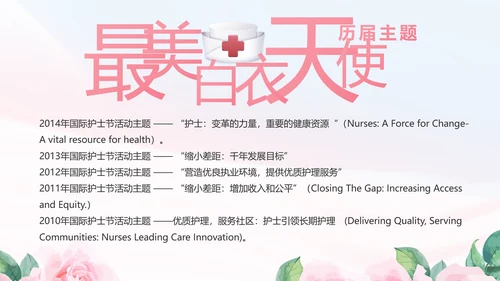 5.12国际护士节活动主题演讲PPT
