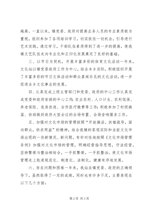 乡镇群众文化活动年度工作总结.docx