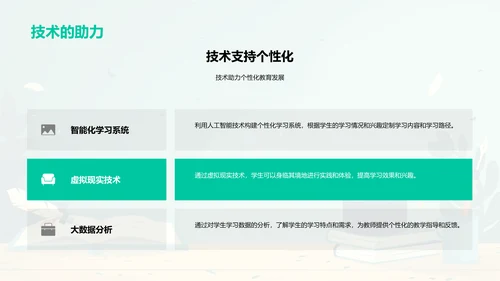 教育变革展望PPT模板