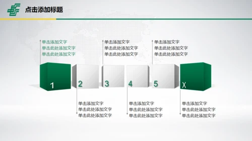 中国邮政储蓄银行专用幻灯片通用PPT模板