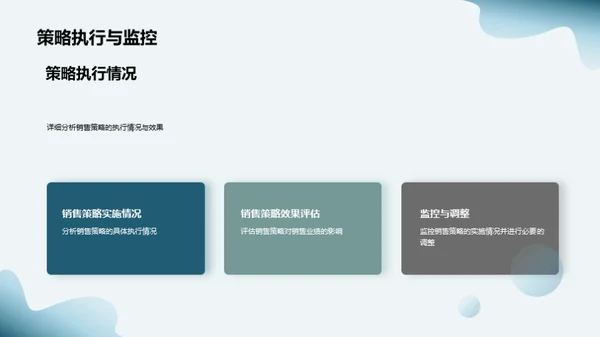 销售业绩解读与前瞻