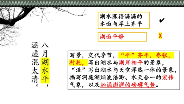 第三单元 课外古诗词诵读 望洞庭湖赠张丞相 课件