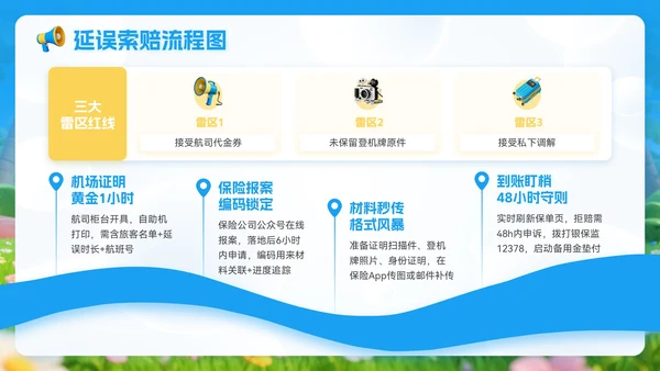 蓝金色3D立体风8月旅游攻略旅游游玩路线
